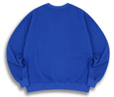 ORDINARY PEOPLE(オーディナリーピープル) HANDPAINTING SIGNATURE LOGO BLUE SWEATSHIRTS