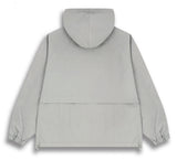 ORDINARY PEOPLE(オーディナリーピープル) GREY RAGLAN HOODIE CARBON JACKET