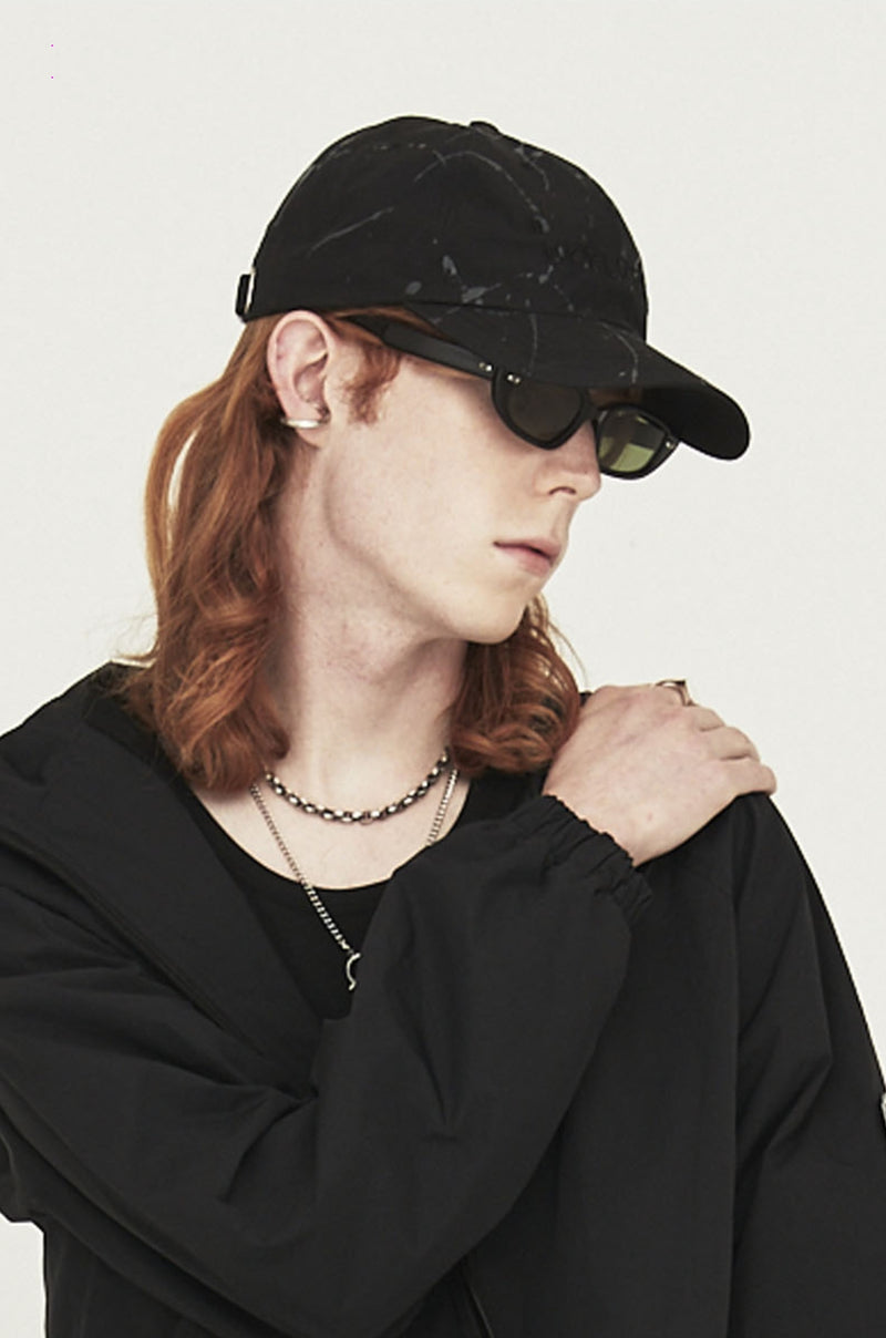 ORDINARY PEOPLE(オーディナリーピープル) WORLDTOUR PAINTING BLACK CAP