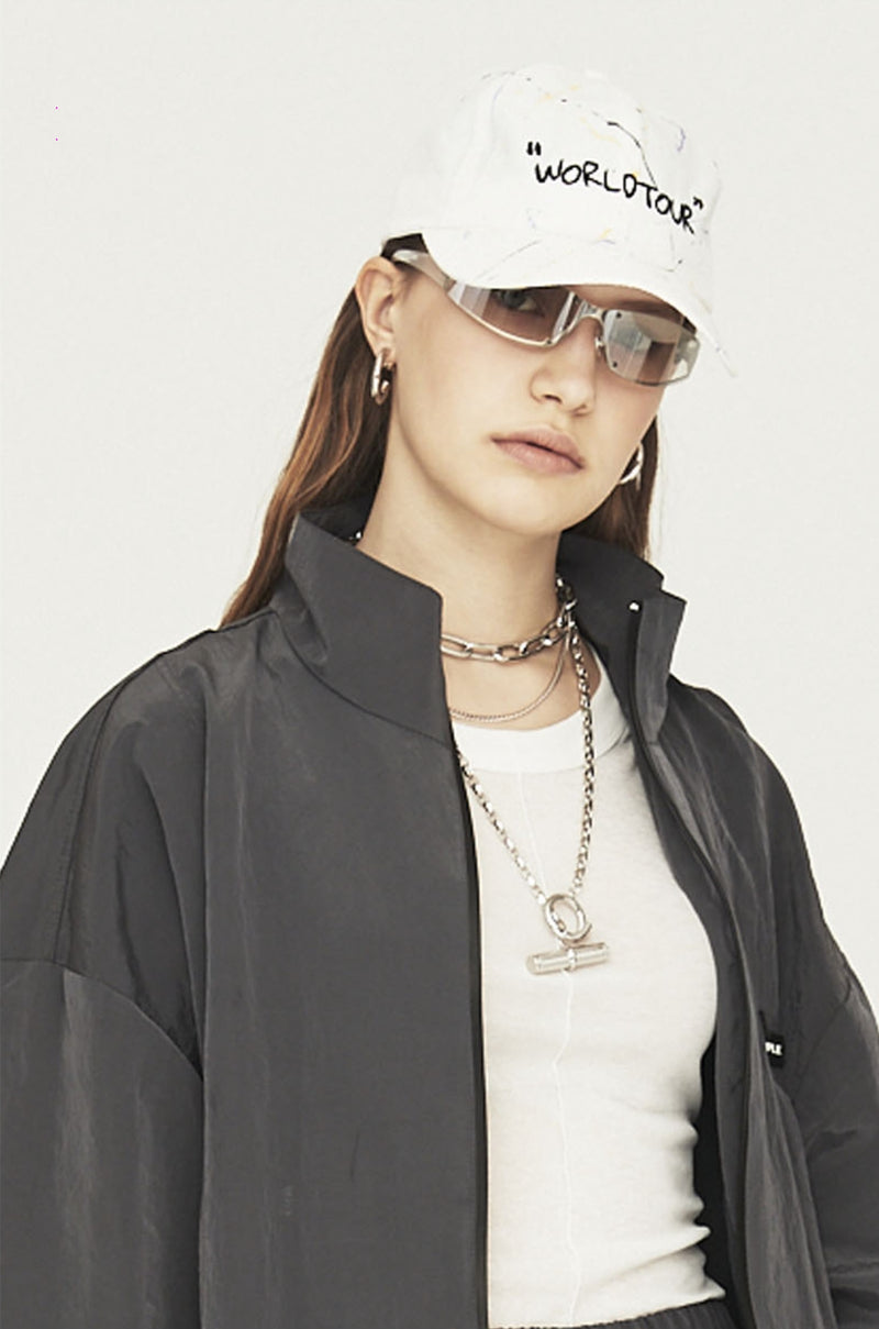 ORDINARY PEOPLE(オーディナリーピープル) WORLDTOUR PAINTING WHITE CAP