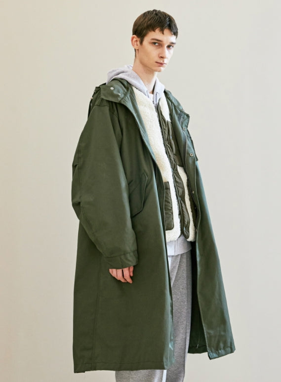 KND(ケイエンド)  M-51 FISHITAIL COAT DEEP KHAKI