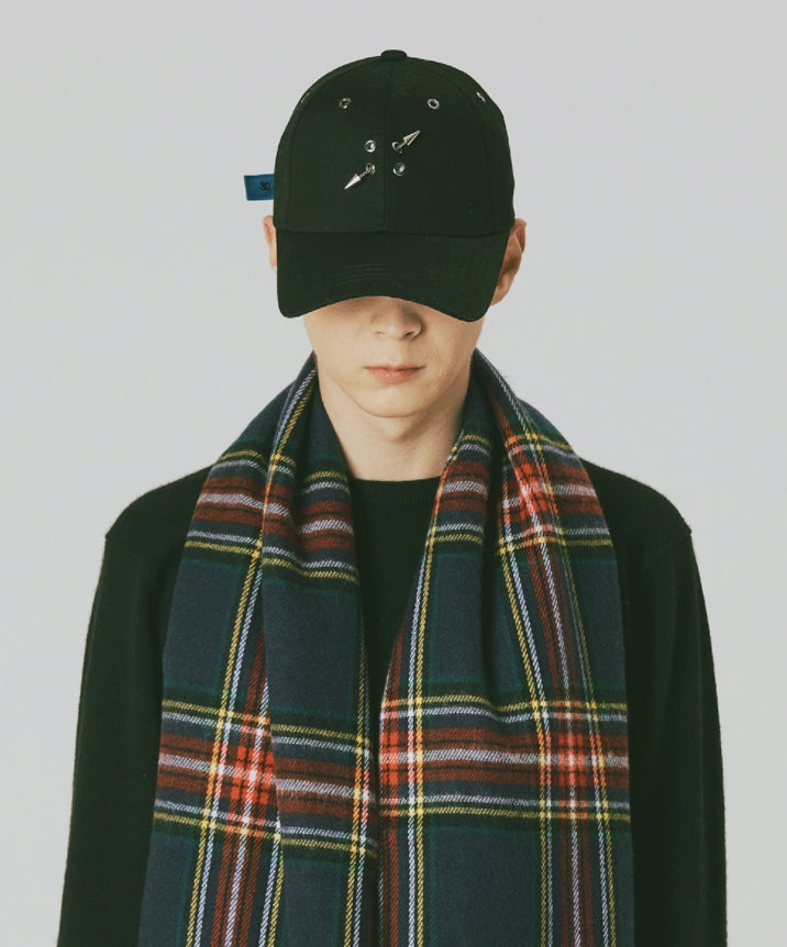 benir (ベニル) HOLYNUMBER7 X BENIR COLLABO BALL CAP[BLACK/BLUE]