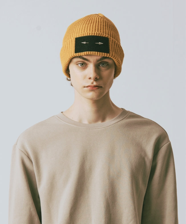 benir (ベニル) HOLYNUMBER7 X BENIR PIERCING BEANIE[YELLOW]