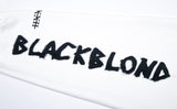 ブラックブロンド(BLACKBLOND) BBD Disorder Logo Sweatpants (White)