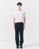 Q CUMBERS (キューカンバース) 1 TUCK CINCH BACK SLACKS /Black