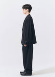 Q CUMBERS (キューカンバース) BAGGY JACKET /Black