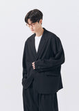 Q CUMBERS (キューカンバース) BAGGY JACKET /Black