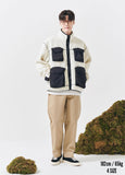 Q CUMBERS (キューカンバース) MULTI FLEECE JACKET /Ivory