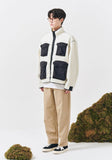 Q CUMBERS (キューカンバース) MULTI FLEECE JACKET /Ivory