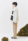 Q CUMBERS (キューカンバース) MULTI FLEECE JACKET /Ivory