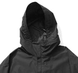 Q CUMBERS (キューカンバース) MINIMAL SHELL PARKA /Black