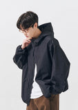 Q CUMBERS (キューカンバース) MINIMAL SHELL PARKA /Black