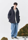 Q CUMBERS (キューカンバース) MINIMAL SHELL PARKA /Two tone grey