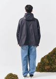 Q CUMBERS (キューカンバース) MINIMAL SHELL PARKA /Two tone grey