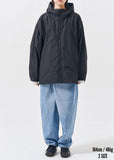 Q CUMBERS (キューカンバース) MINIMAL SHELL PARKA /Two tone grey