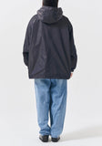 Q CUMBERS (キューカンバース) MINIMAL SHELL PARKA /Two tone grey