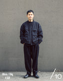 Q CUMBERS (キューカンバース) WAVE QUILTED JUMPER /Black