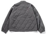 Q CUMBERS (キューカンバース) WAVE QUILTED JUMPER /Grey