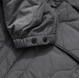 Q CUMBERS (キューカンバース) WAVE QUILTED JUMPER /Grey