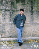 Q CUMBERS (キューカンバース) WAVE QUILTED JUMPER /Grey