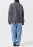 Q CUMBERS (キューカンバース) WAVE QUILTED JUMPER /Grey