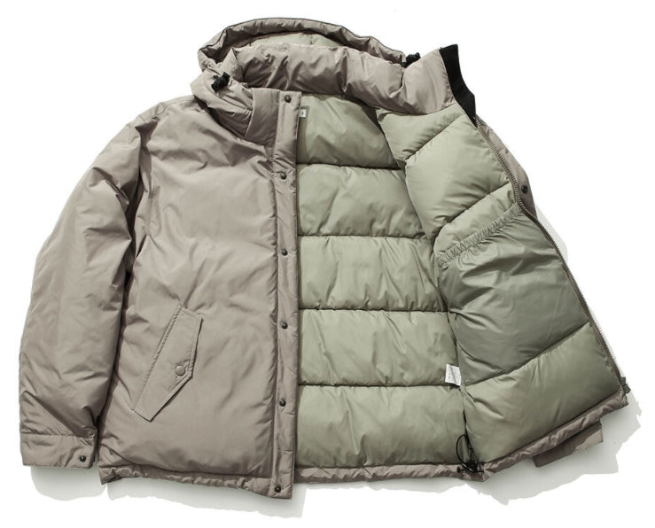 Q CUMBERS (キューカンバース) MOUNTAIN PUFFER JACKET /Coyote – UNDERSTUDY CLUB