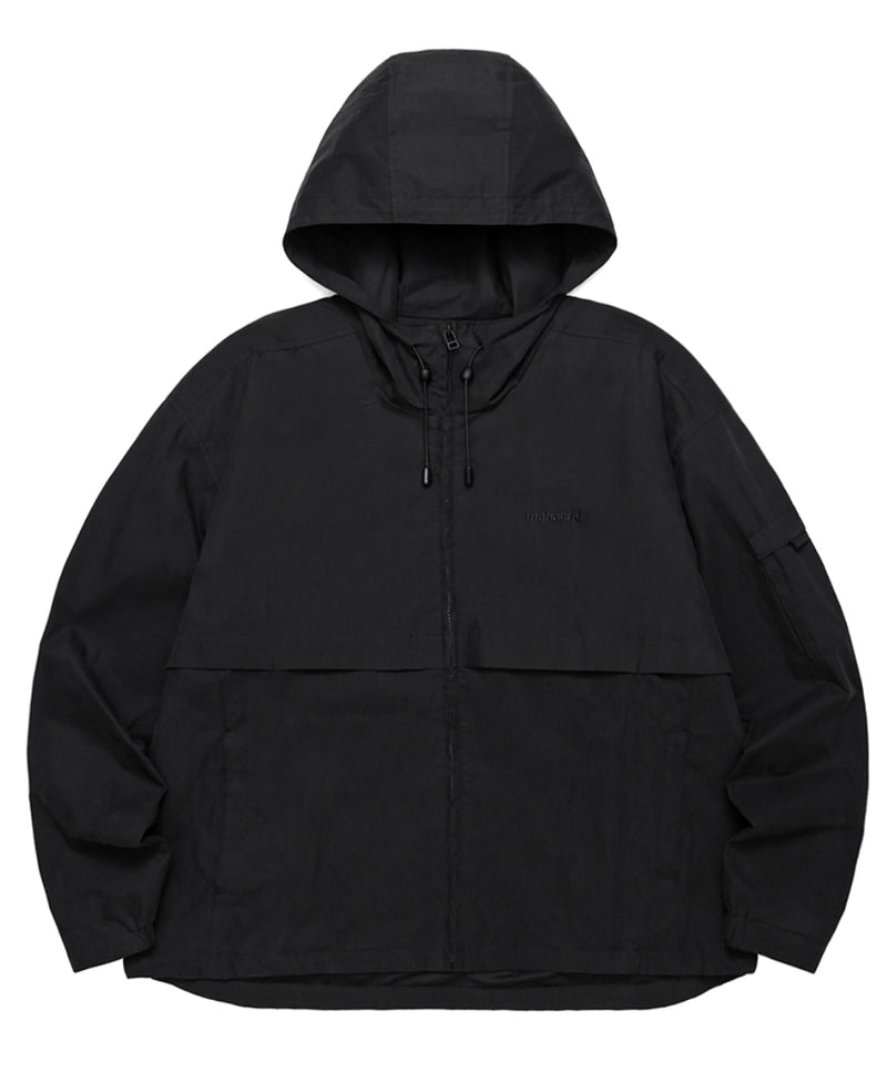 mahagrid (マハグリッド) HOODED WIND BREAKER [BLACK]