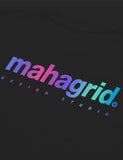 mahagrid (マハグリッド) RAINBOW REFLECTIVE LOGO LS TEE [WHITE]