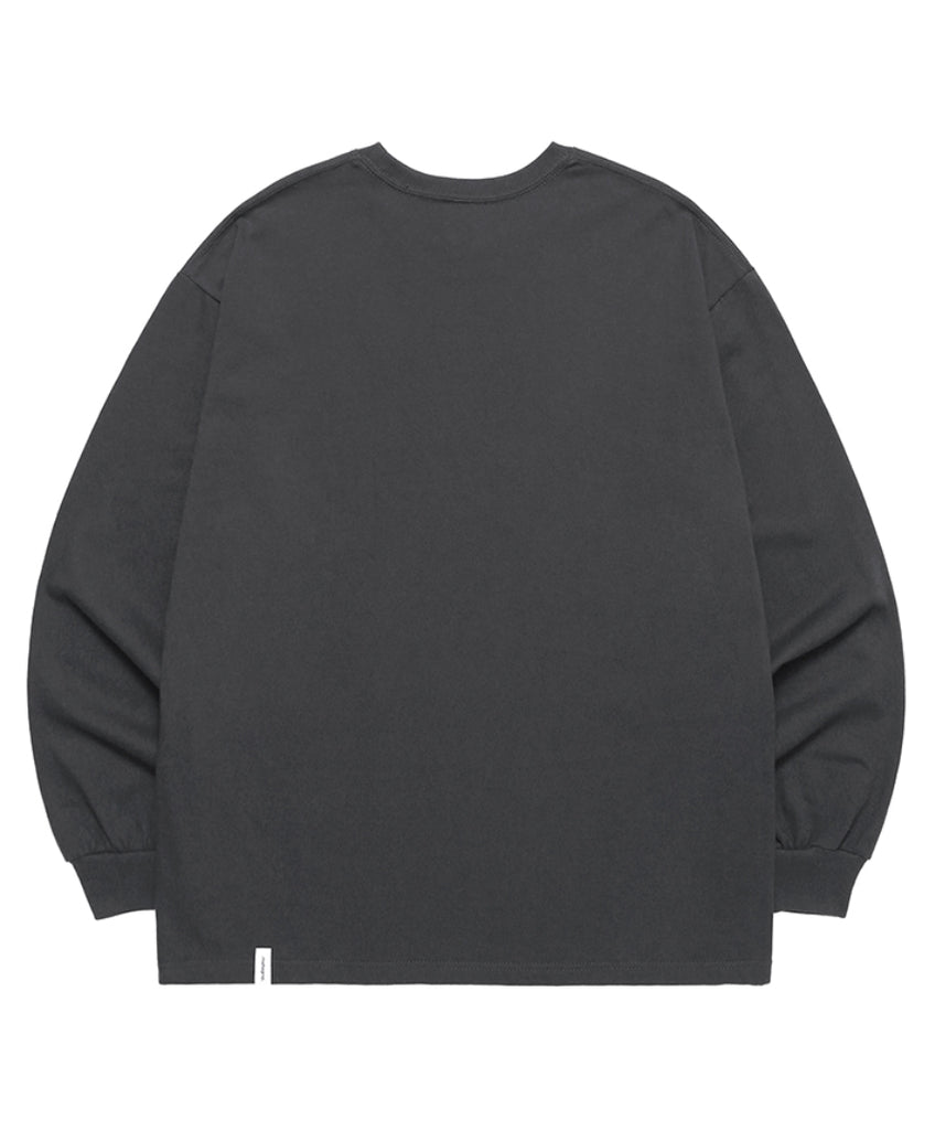mahagrid (マハグリッド) 2016 SOUVENIR LS TEE [CHARCOAL
