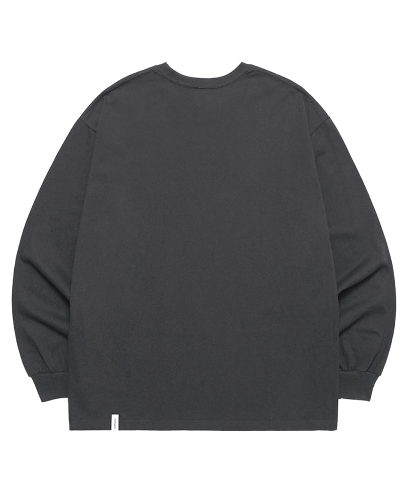 mahagrid (マハグリッド) 2016 SOUVENIR LS TEE [CHARCOAL]