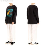 mahagrid (マハグリッド) 2016 SOUVENIR LS TEE [CHARCOAL]