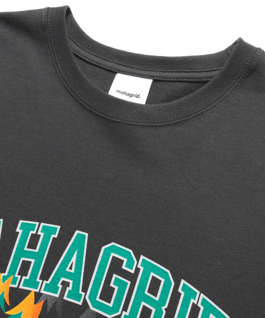 mahagrid (マハグリッド) 2016 SOUVENIR LS TEE [CHARCOAL