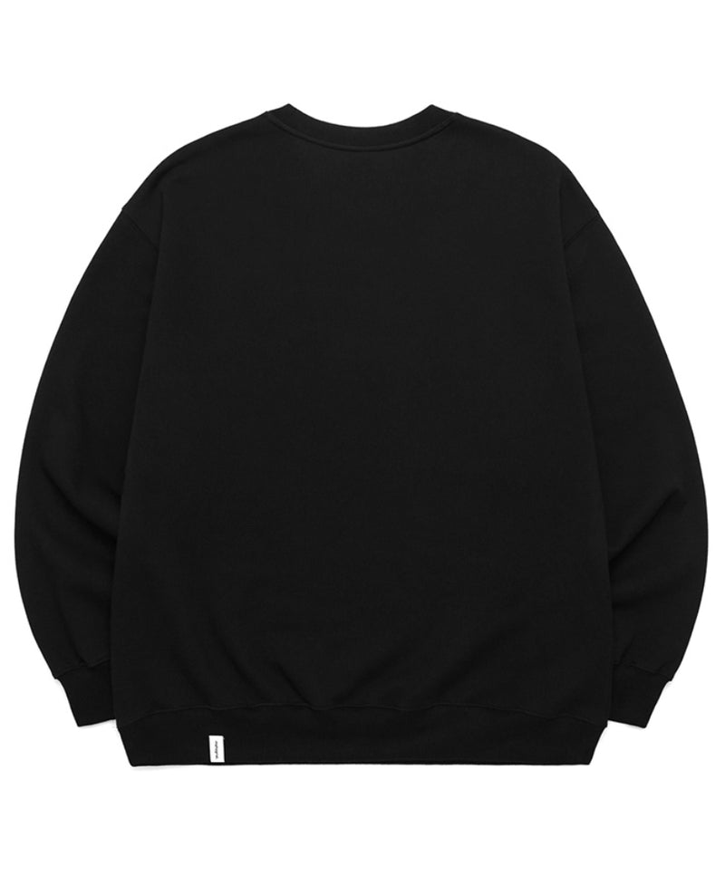 mahagrid (マハグリッド) LAUREL SWEATSHIRT [BLACK]