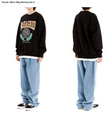 mahagrid (マハグリッド) LAUREL SWEATSHIRT [BLACK]