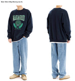 mahagrid (マハグリッド) LAUREL SWEATSHIRT [NAVY]