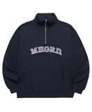 mahagrid (マハグリッド) ARC LOGO HALF ZIP SWEATSHIRT [NAVY]