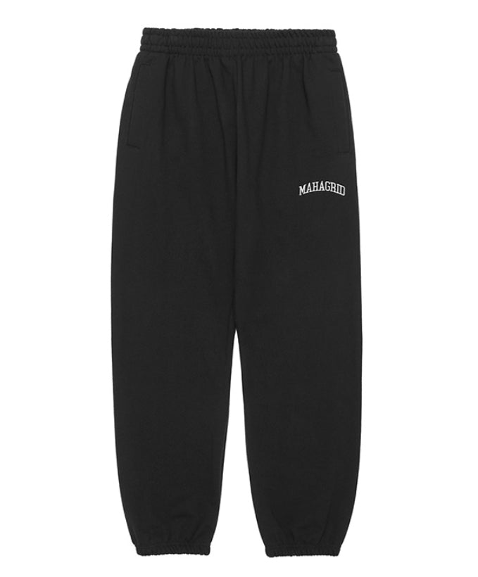 mahagrid (マハグリッド) VARSITY SWEAT PANT [BLACK]
