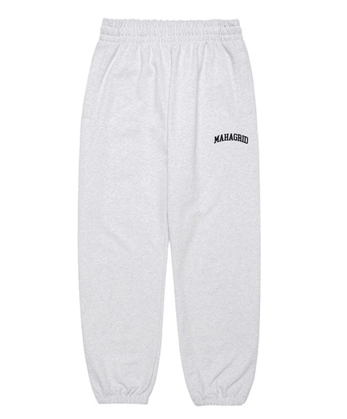 mahagrid (マハグリッド) VARSITY SWEAT PANT [LIGHT GREY]