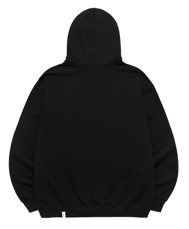 mahagrid (マハグリッド) GOTHIC OVAL LOGO HOODIE [BLACK]
