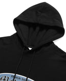 mahagrid (マハグリッド) GOTHIC OVAL LOGO HOODIE [BLACK]