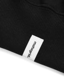 mahagrid (マハグリッド) GOTHIC OVAL LOGO HOODIE [BLACK]