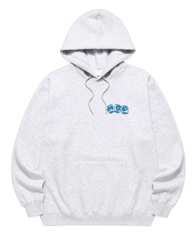 mahagrid (マハグリッド) MGD DICE HOODIE [LIGHT GREY]