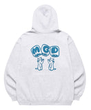 mahagrid (マハグリッド) MGD DICE HOODIE [LIGHT GREY]