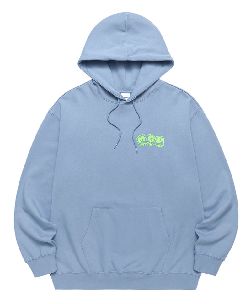 mahagrid (マハグリッド) MGD DICE HOODIE [LIGHT BLUE]