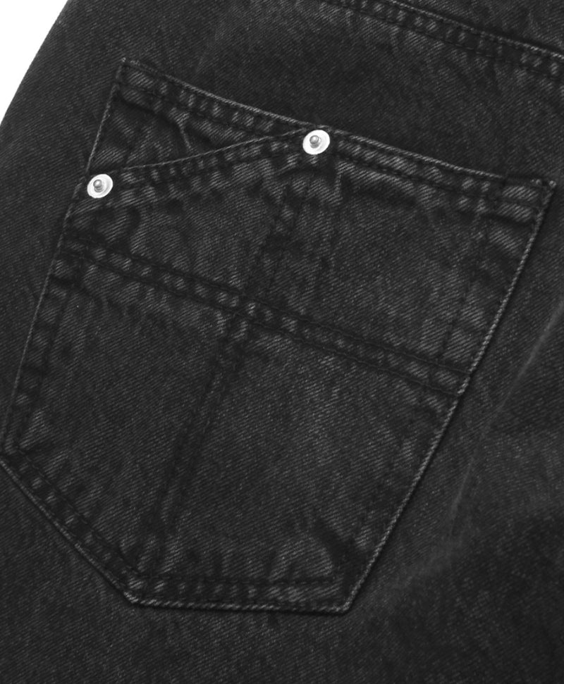 mahagrid (マハグリッド) LOOSE FIT DENIM PANT [BLACK]