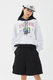 ROMANTIC CROWN(ロマンティック クラウン)   GARDENING BERRY LAYERED HOODIE_LIGHT GREY