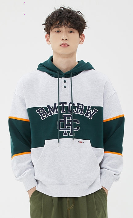 ROMANTIC CROWN(ロマンティック クラウン) RMTCRW CLUB BUTTON HOODIE_GREEN