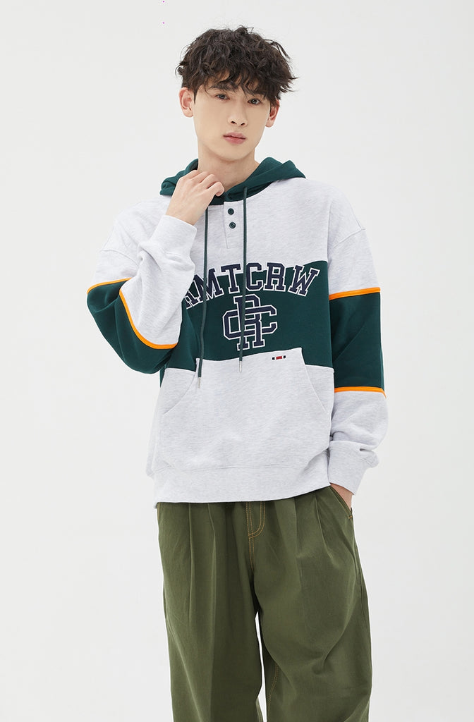 ROMANTIC CROWN(ロマンティック クラウン) RMTCRW CLUB BUTTON HOODIE_GREEN – UNDERSTUDY  CLUB