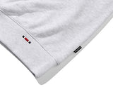 ROMANTIC CROWN(ロマンティック クラウン) OVERLAP SLOGAN SWEAT SHIRT_LIGHT GREY