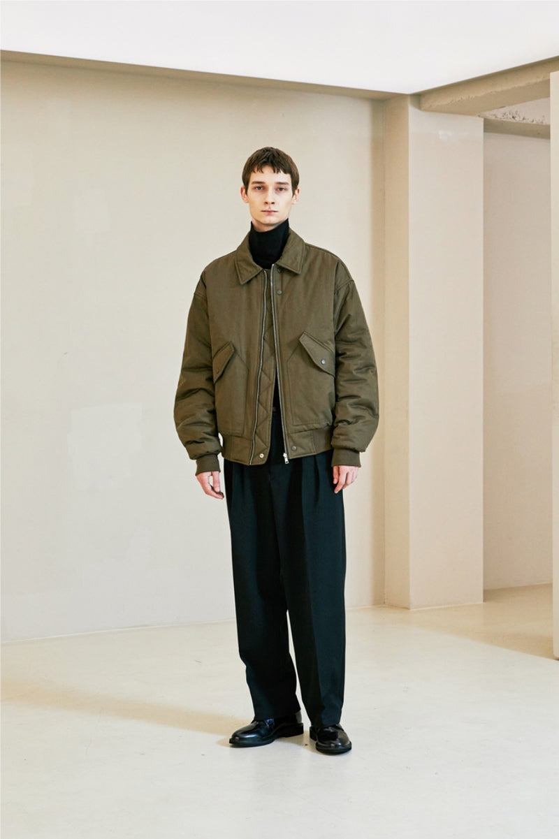 KND(ケイエンド) CWU-45P REVERSIBLE FLIGHT PADDED JACKET DARK BROWN